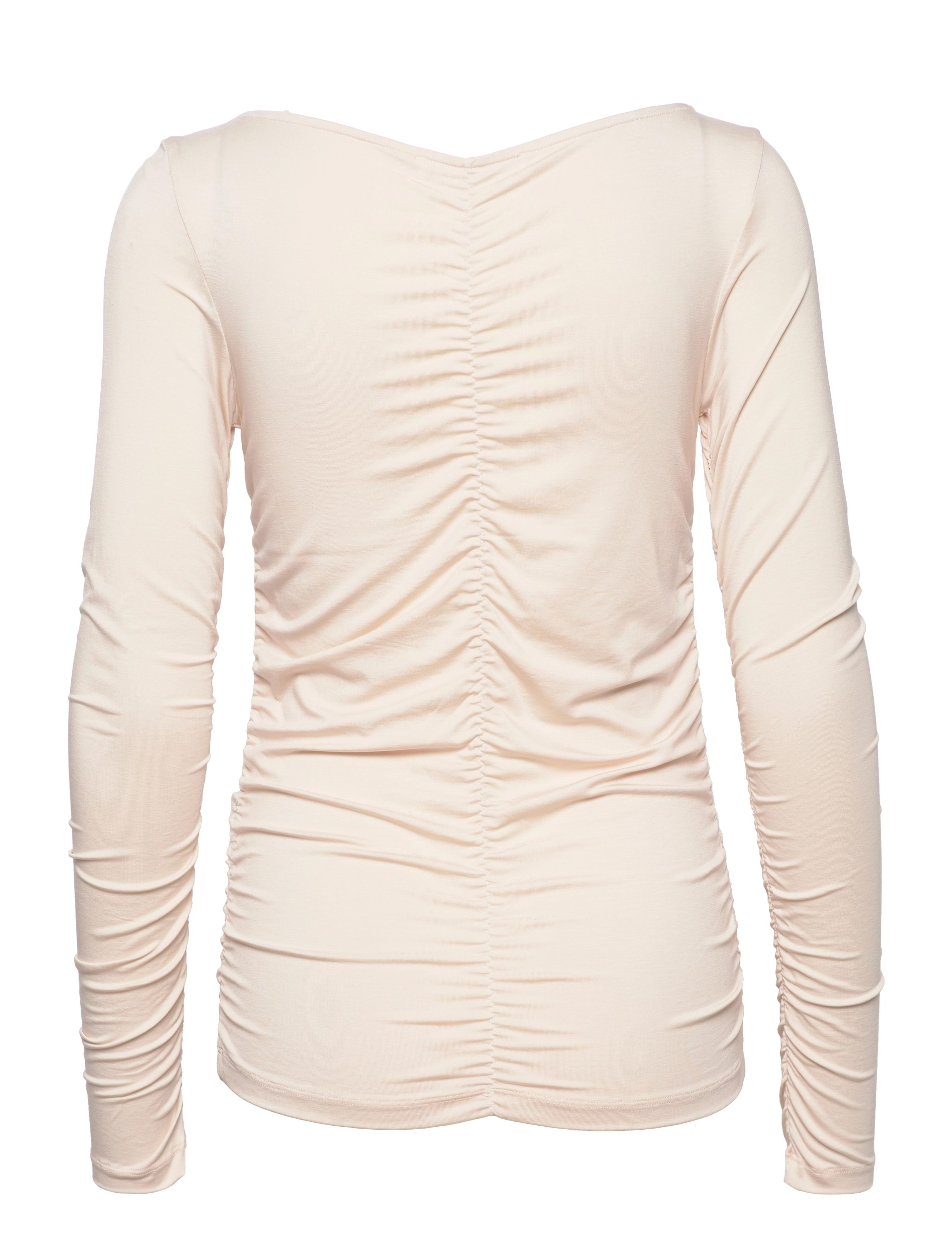 Samsøe Samsøe - Ulrika v-n t-shirt ls 14122 - whitecap gray - 1