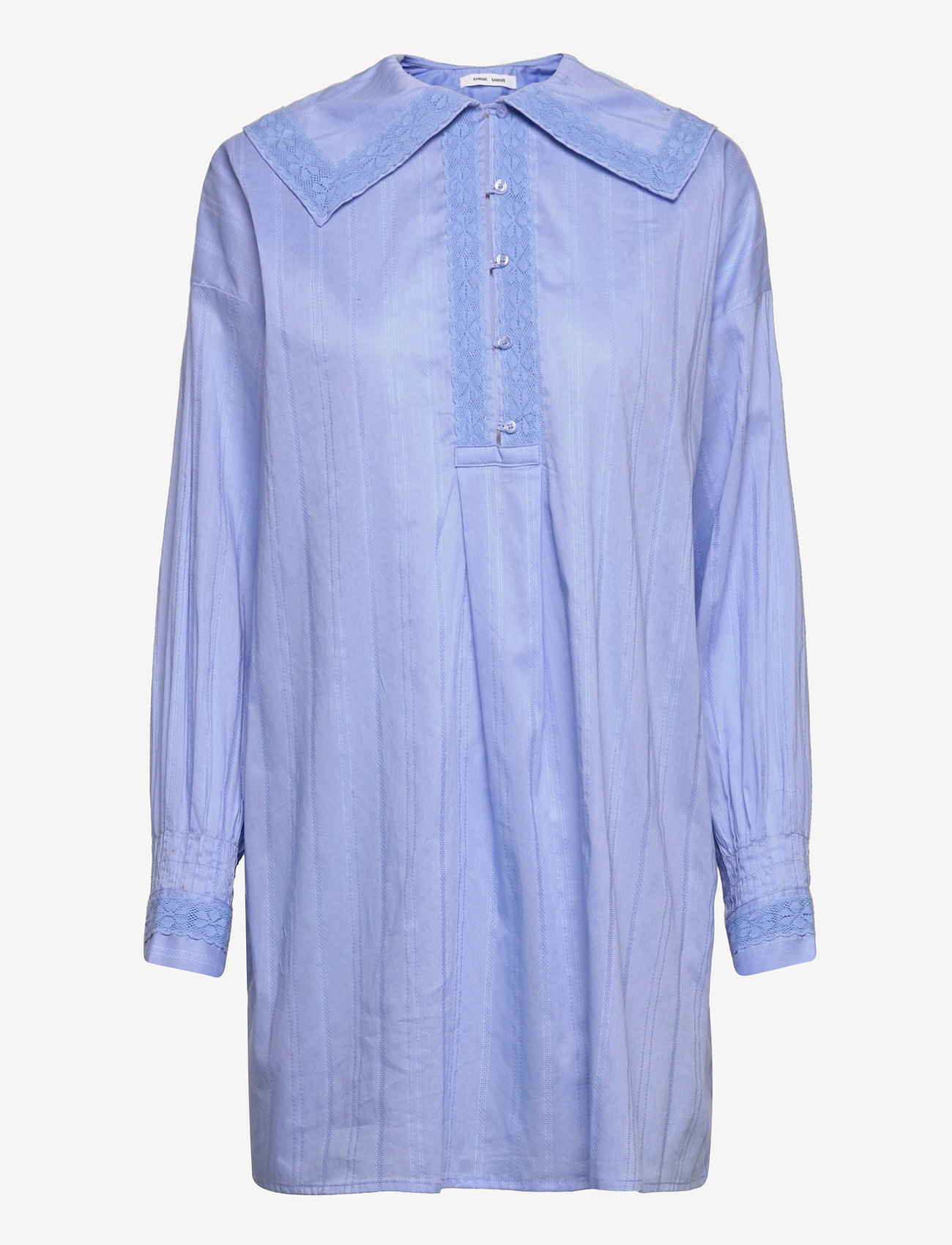Samsøe Samsøe - Anine shirt 14267 - langärmlige blusen - serenity - 0