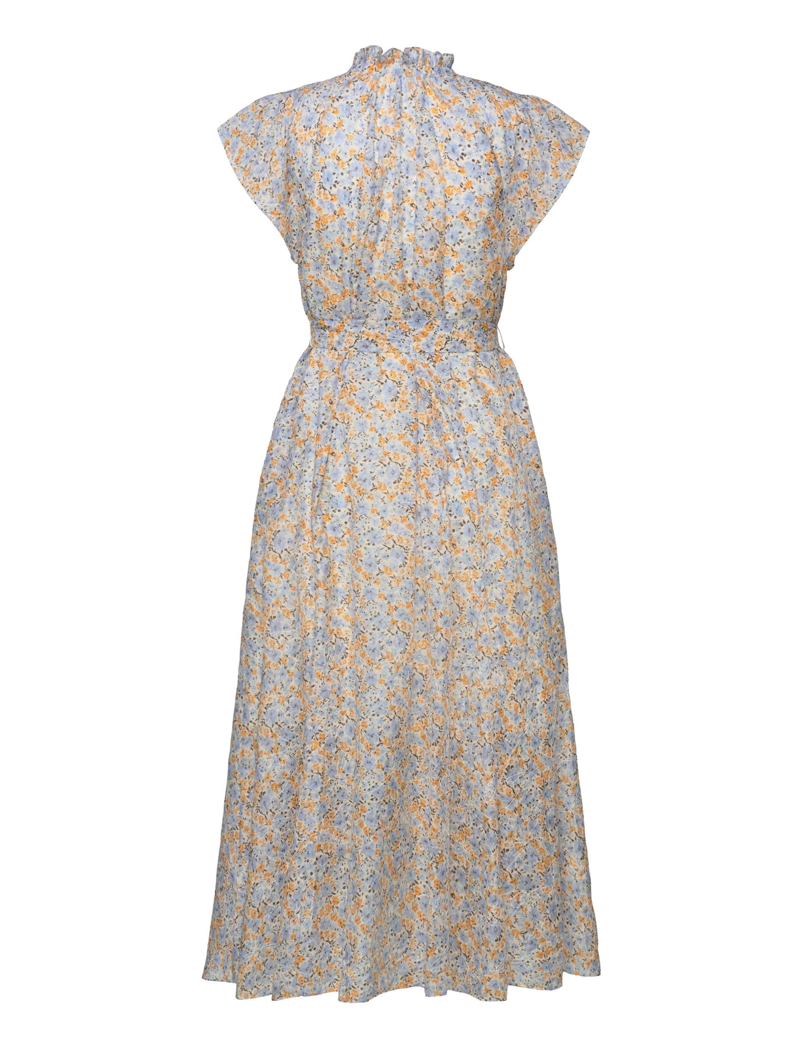 Samsøe Samsøe - Karookh long dress aop 14181 - apricot blossom - 1