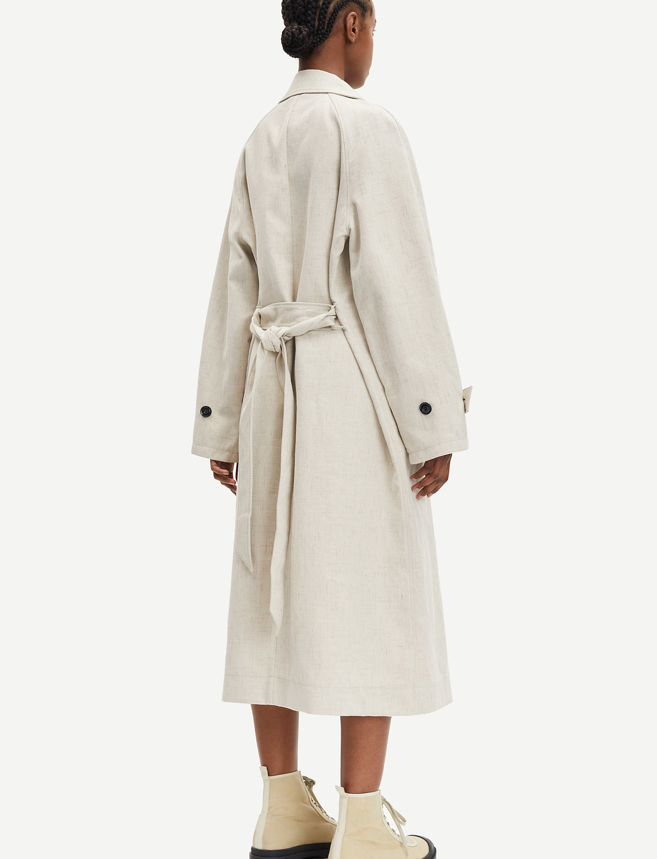 Samsøe Samsøe - Belle trenchcoat 14307 - angora - 4