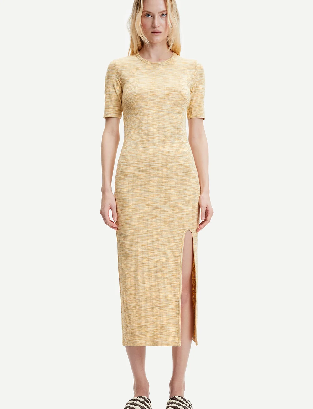 Samsøe Samsøe - Hilde dress 14292 - t-shirtkjoler - desert space dye - 0