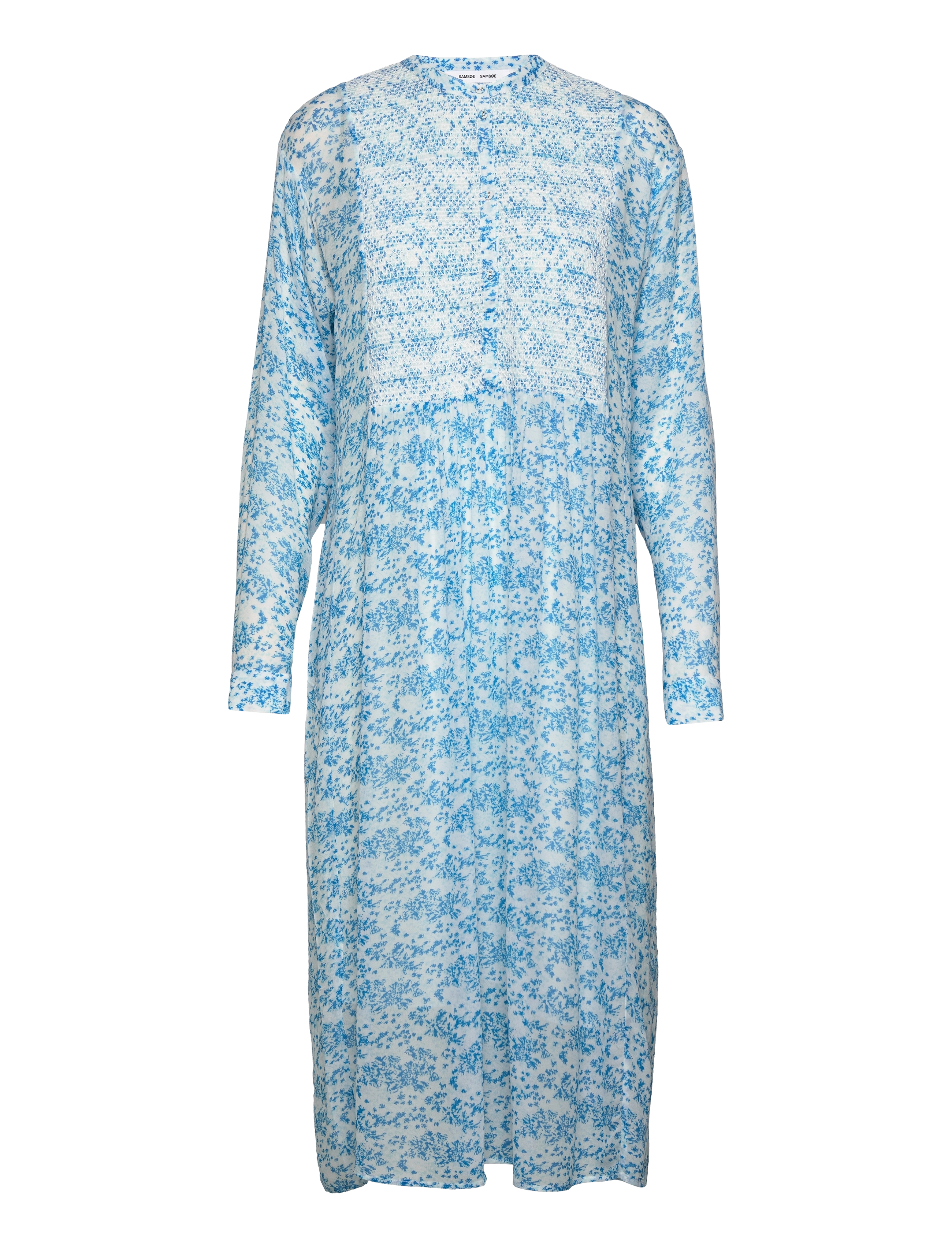 SAMSØE SAMSØE Elmas Shirt Kleid 9695 Blau - S - Damen