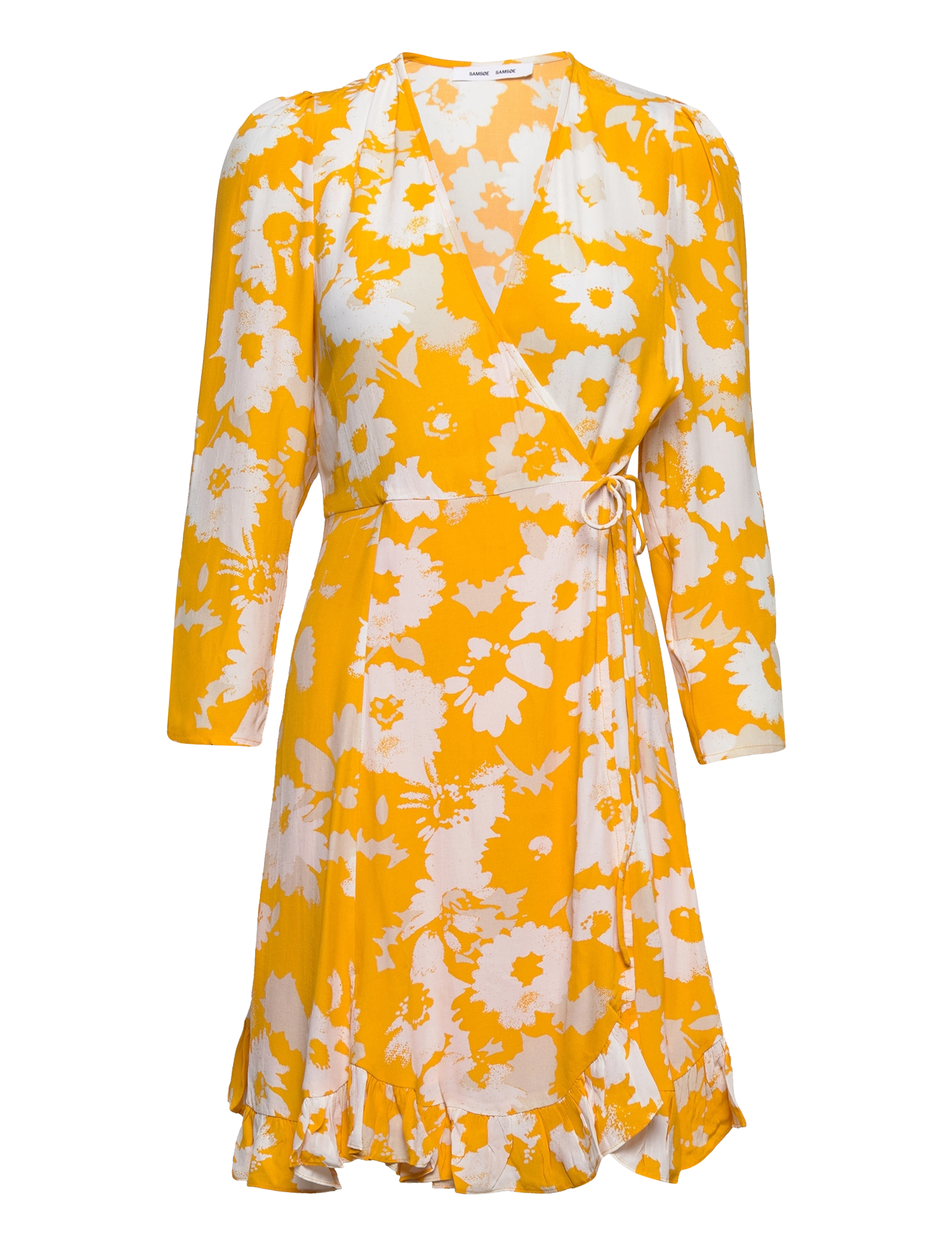 Samsøe Samsøe Janine dress aop 10867 - Tøj - RADIANT SUNFLOWER / orange