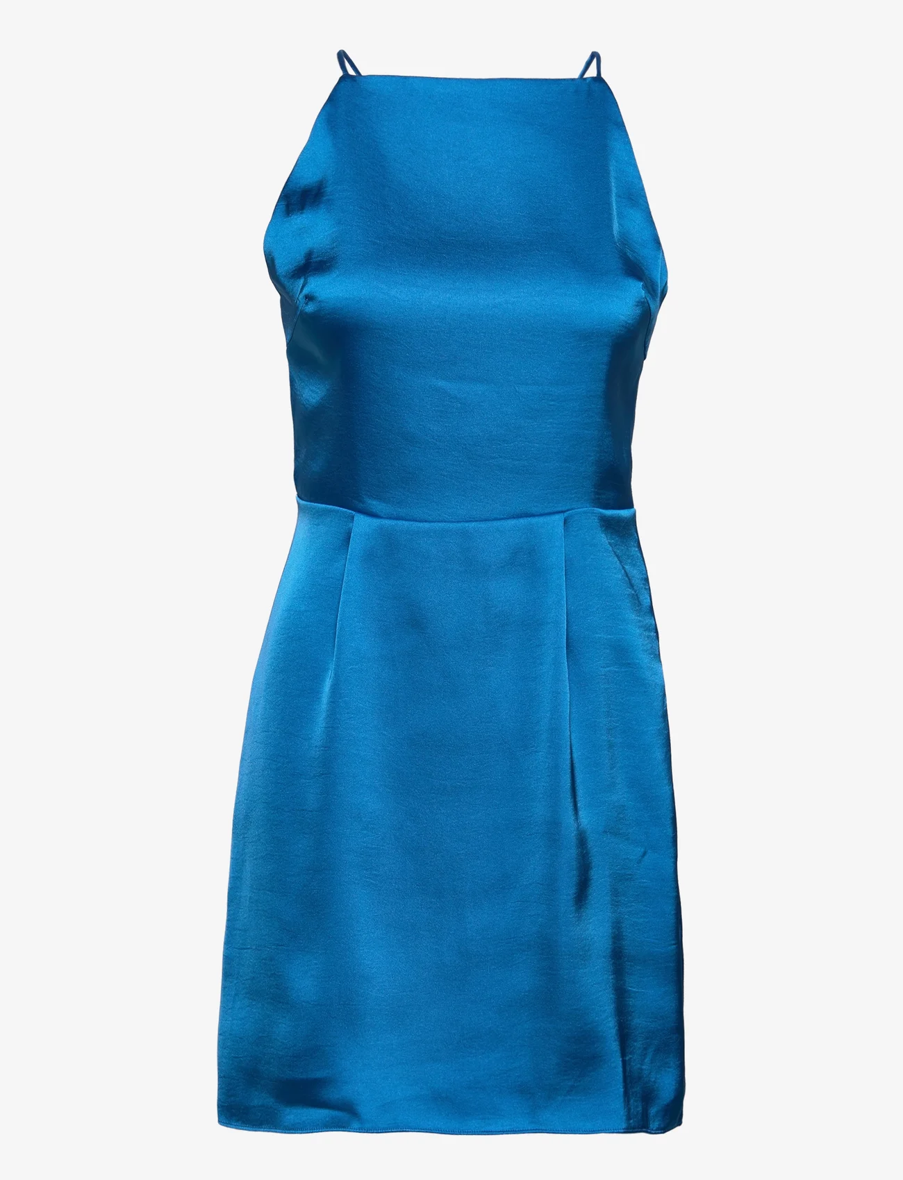 Samsøe Samsøe - Villa short dress 12956 - feestelijke kleding voor outlet-prijzen - ibiza blue - 0