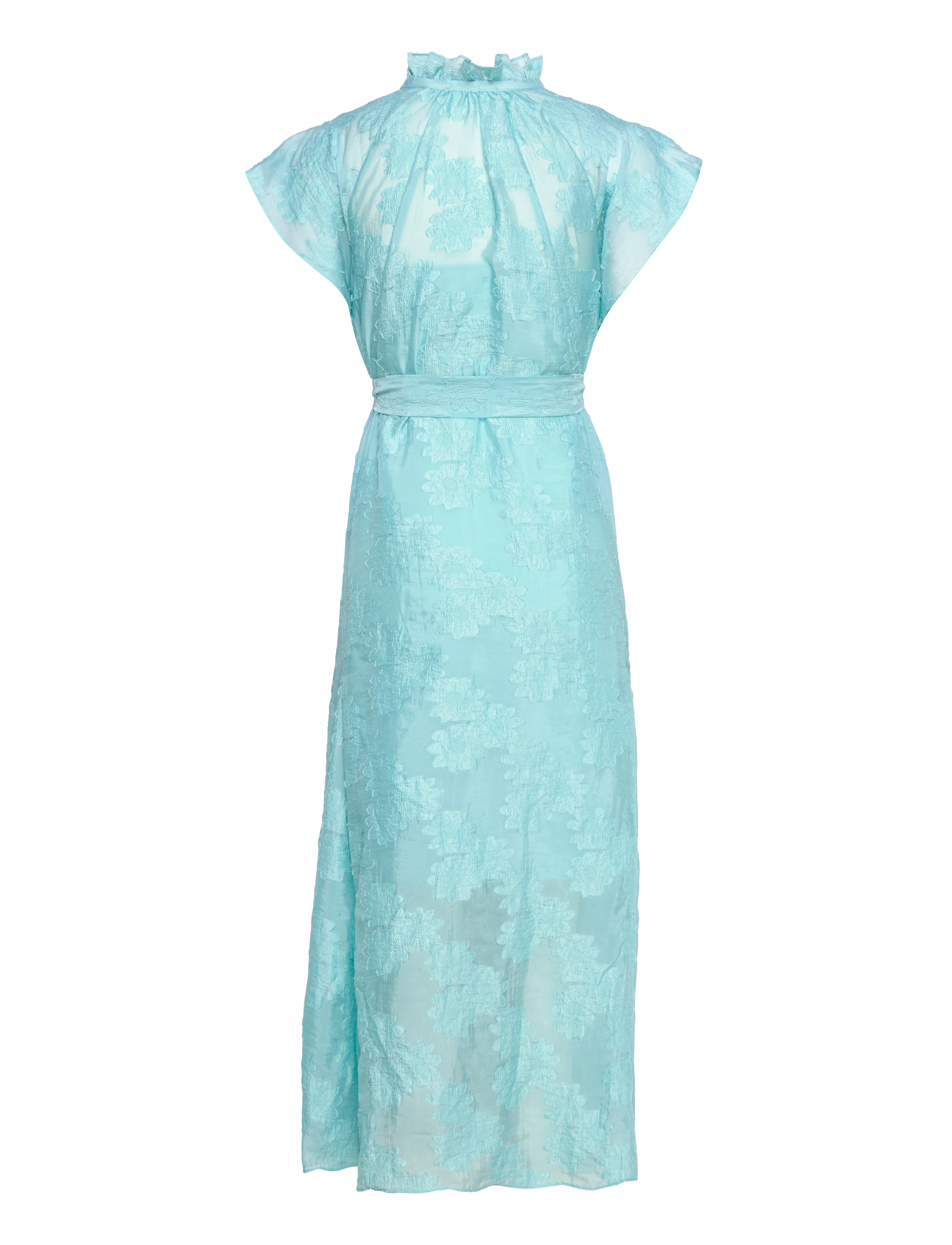 Samsøe Samsøe - Karookh long dress 13049 - iced aqua - 2