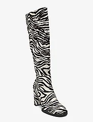 Samsøe Samsøe - Elsa boots high 14410 - lange laarzen - zebra - 0