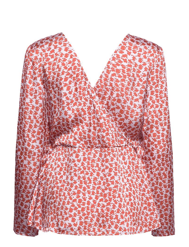 Samsøe Samsøe - Adela blouse aop 12887 - langærmede bluser - ditsy clay - 2