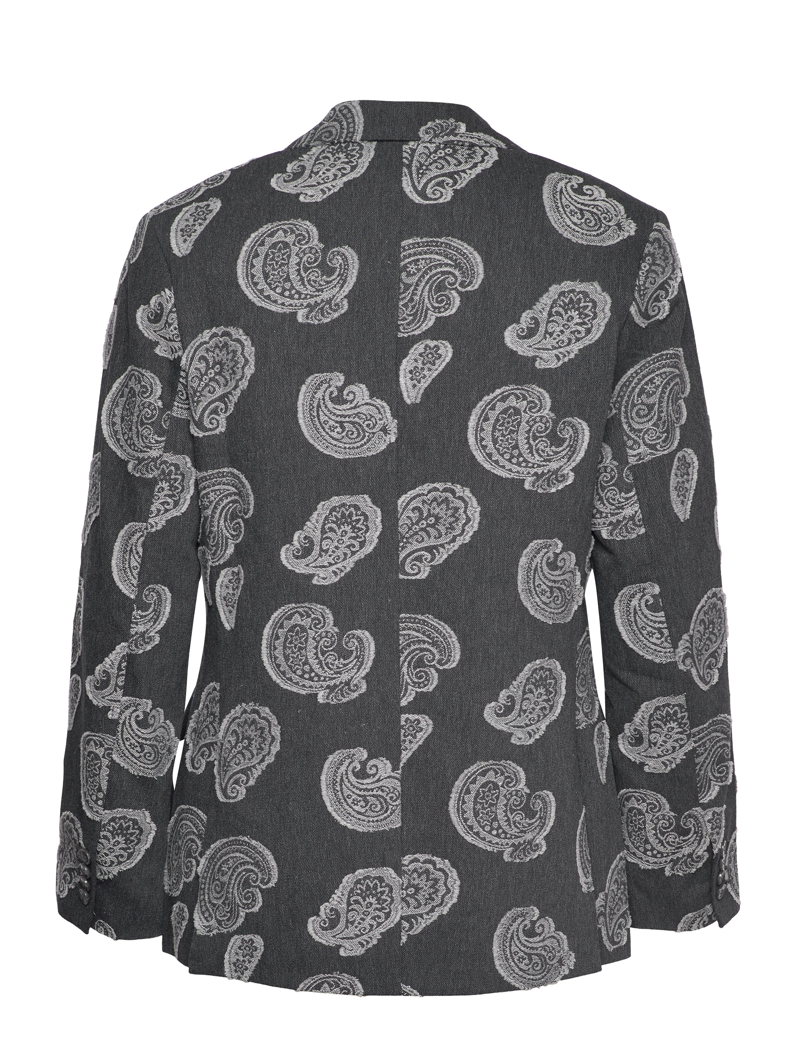 Samsøe Samsøe - Meme blazer 14474 - Švarkai su viena sagų eile - paisley denim - 2