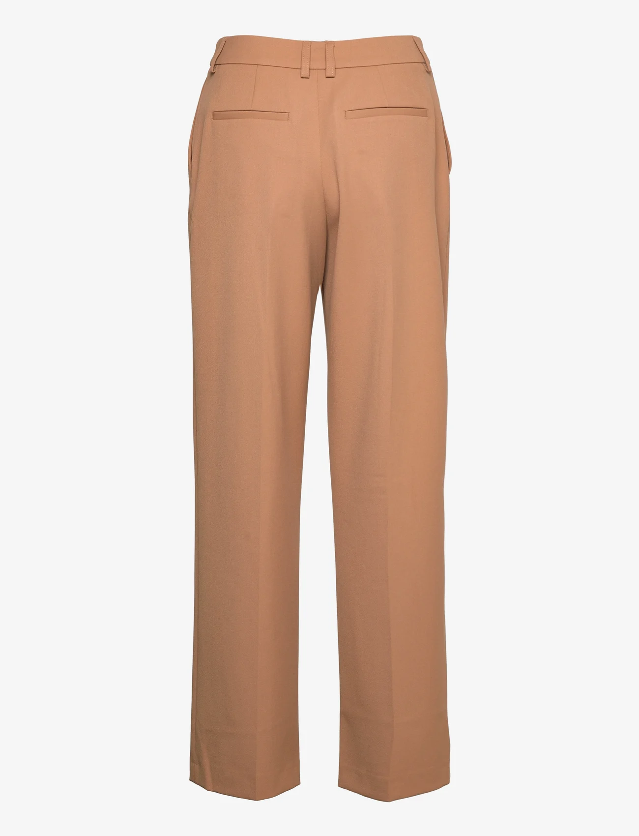 Samsøe Samsøe - Paola trousers 13103 - lietišķā stila bikses - brown sugar - 1
