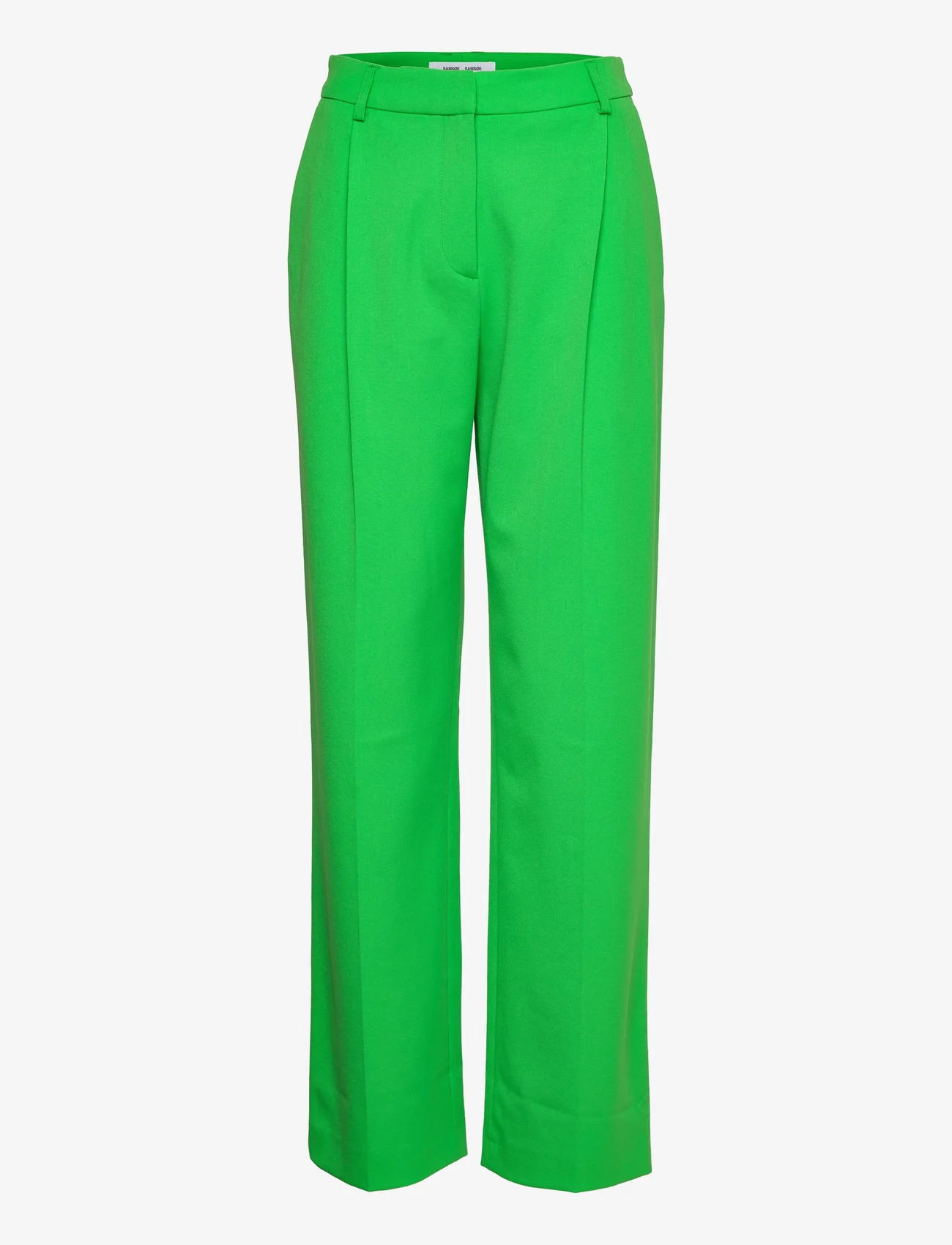 Samsøe Samsøe - Paola trousers 13103 - puvunhousut - vibrant green - 0