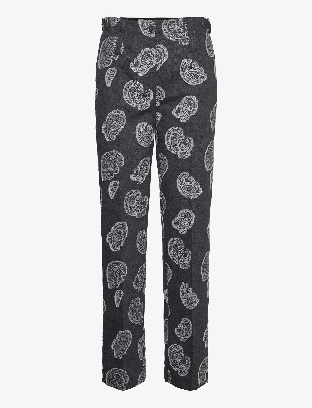 Samsøe Samsøe - Gaia np trousers 14474 - broeken met rechte pijp - paisley denim - 0