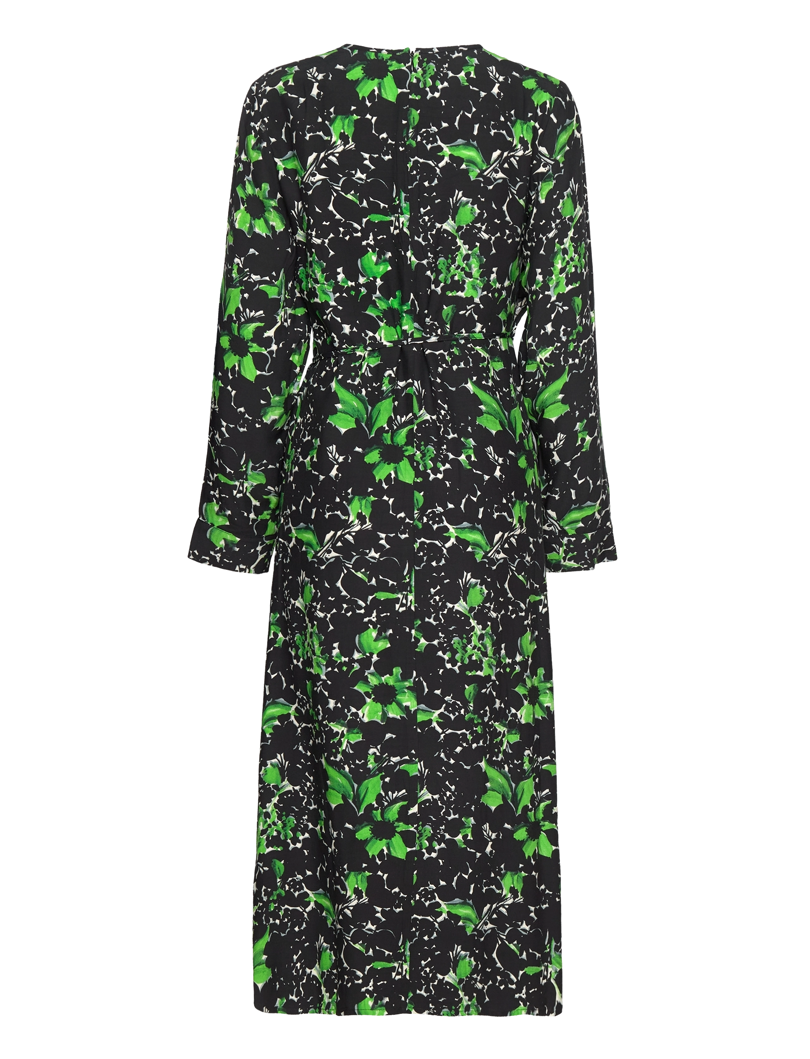 Samsøe Samsøe - Agneta dress aop 14201 - midiklänningar - flora - 2