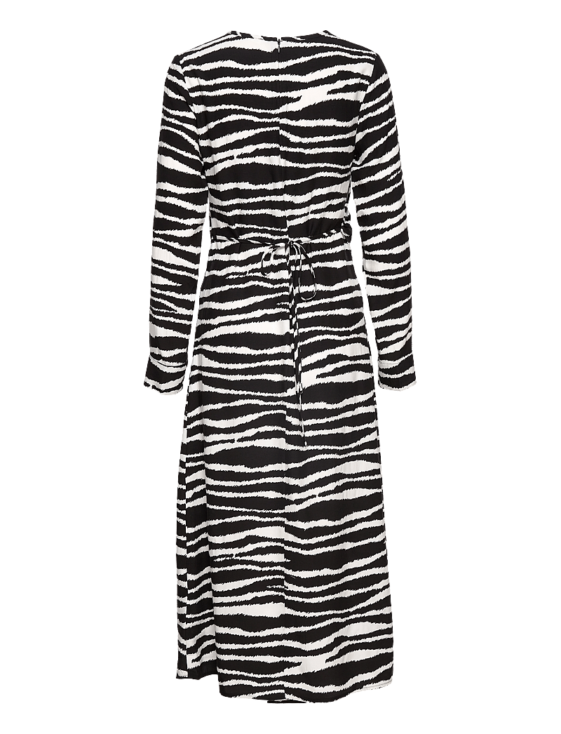 Samsøe Samsøe - Agneta dress aop 14201 - midikleider - zebra - 2