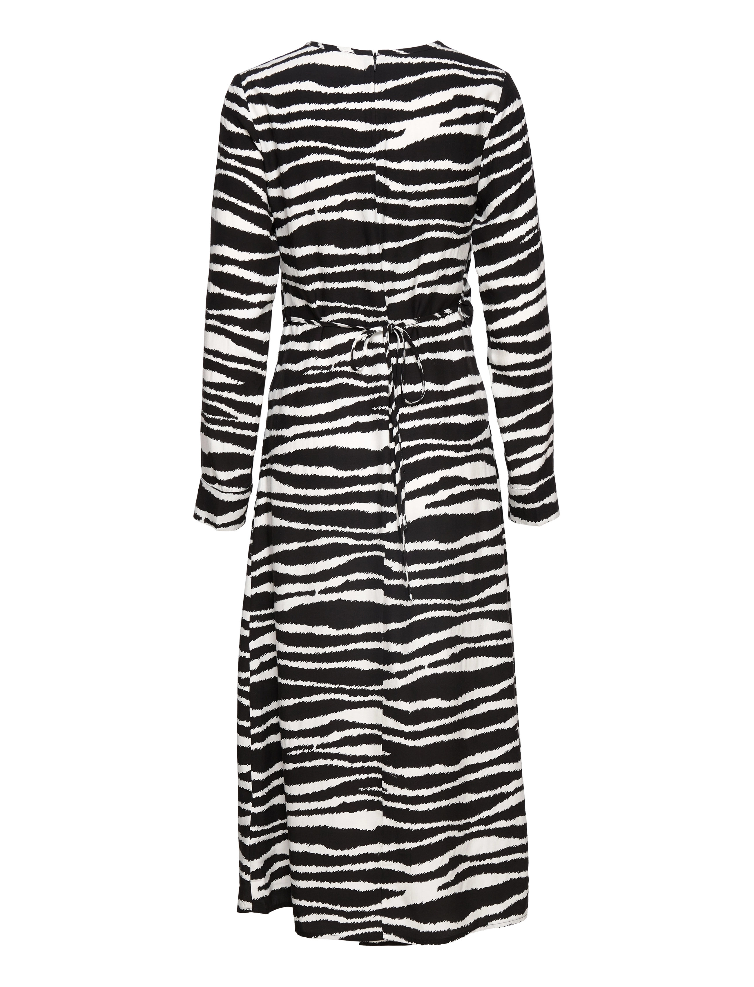 Samsøe Samsøe - Agneta dress aop 14201 - midikleider - zebra - 2