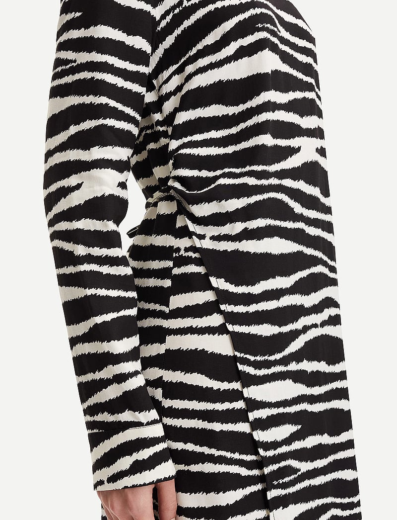 Samsøe Samsøe - Agneta dress aop 14201 - midikleider - zebra - 4
