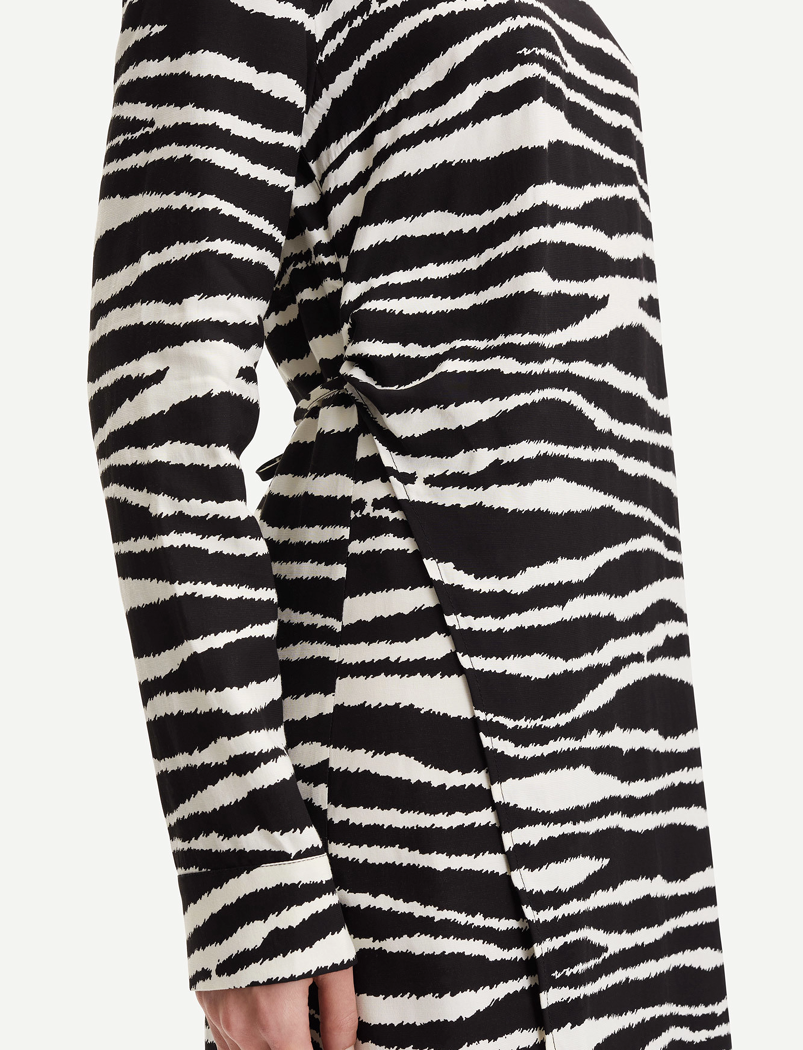 Samsøe Samsøe - Agneta dress aop 14201 - midikleider - zebra - 4