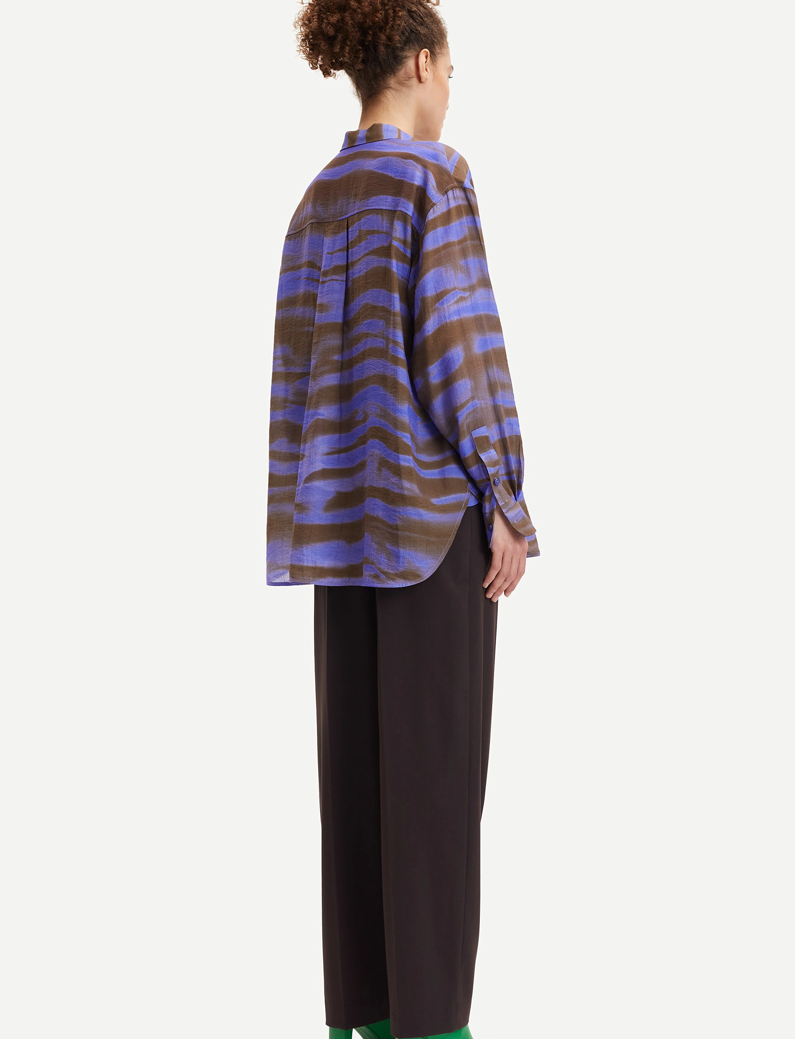 Samsøe Samsøe - Alfrida shirt aop 14449 - iris tide - 3