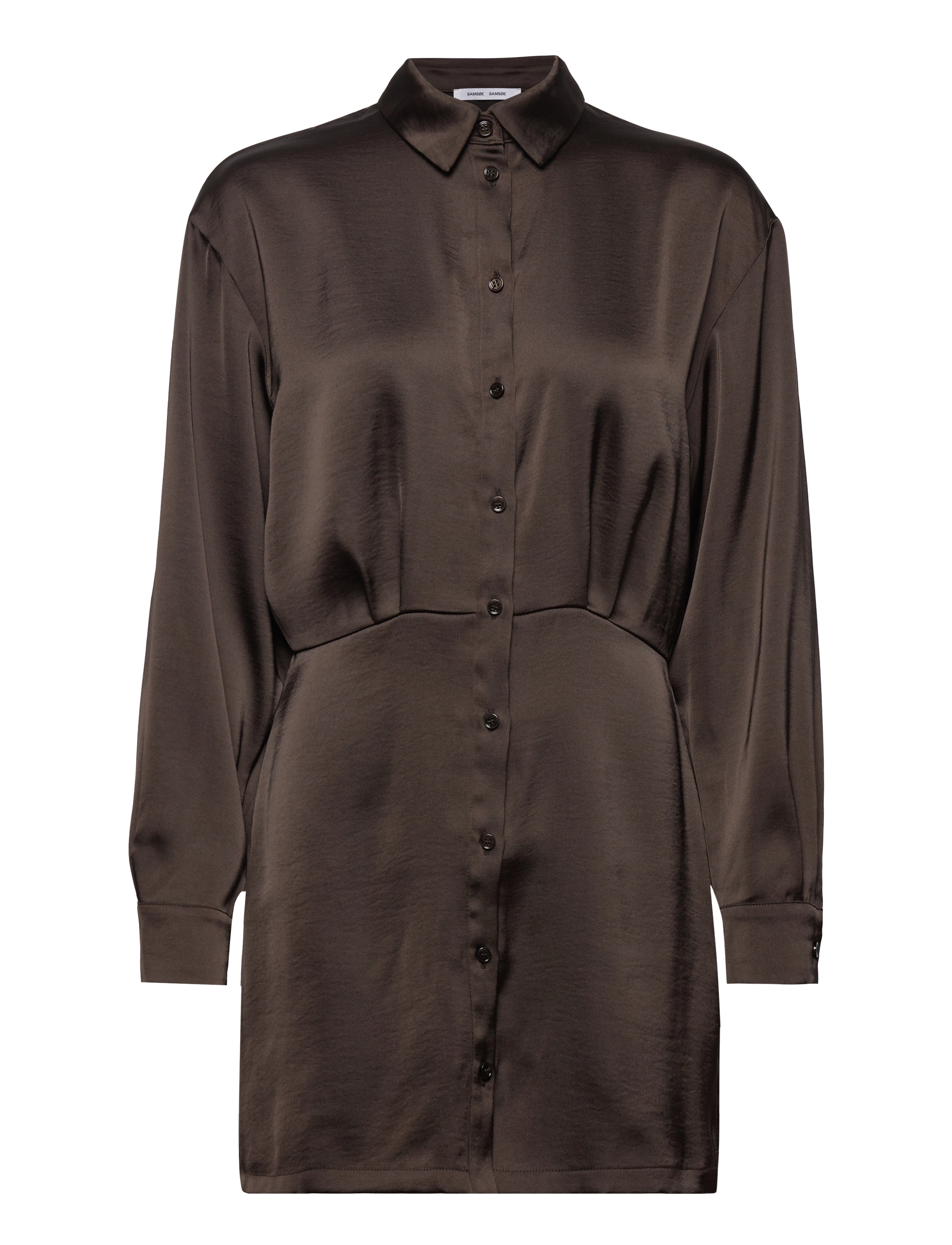 SAMSØE SAMSØE Liza Shirt Kleid 12956 Braun - XS - Damen