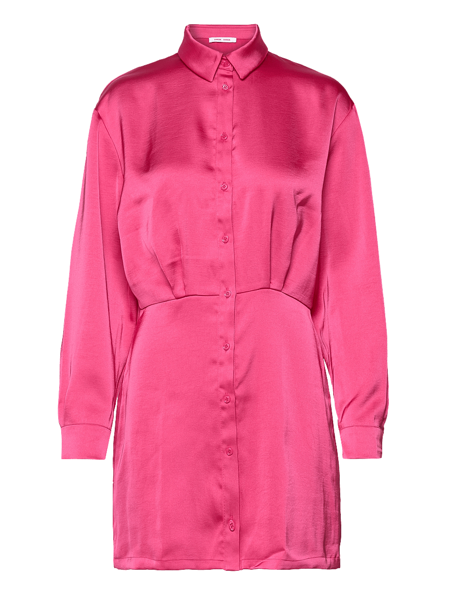 Samsøe Samsøe - Liza shirt dress 12956 - robes chemises - fandango pink - 0