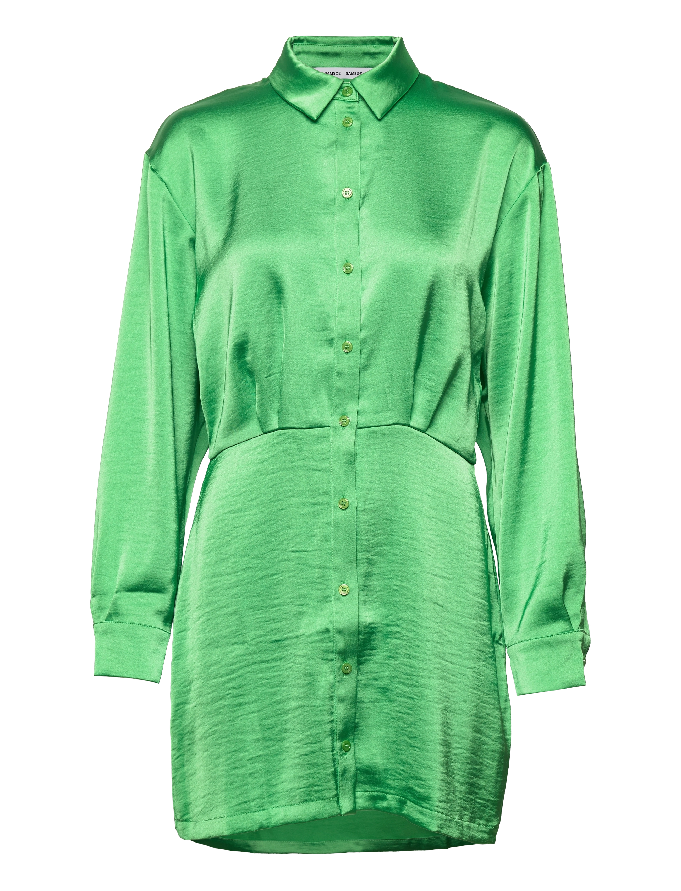 SAMSØE SAMSØE Liza Shirt Kleid 12956 Grün - S - Damen
