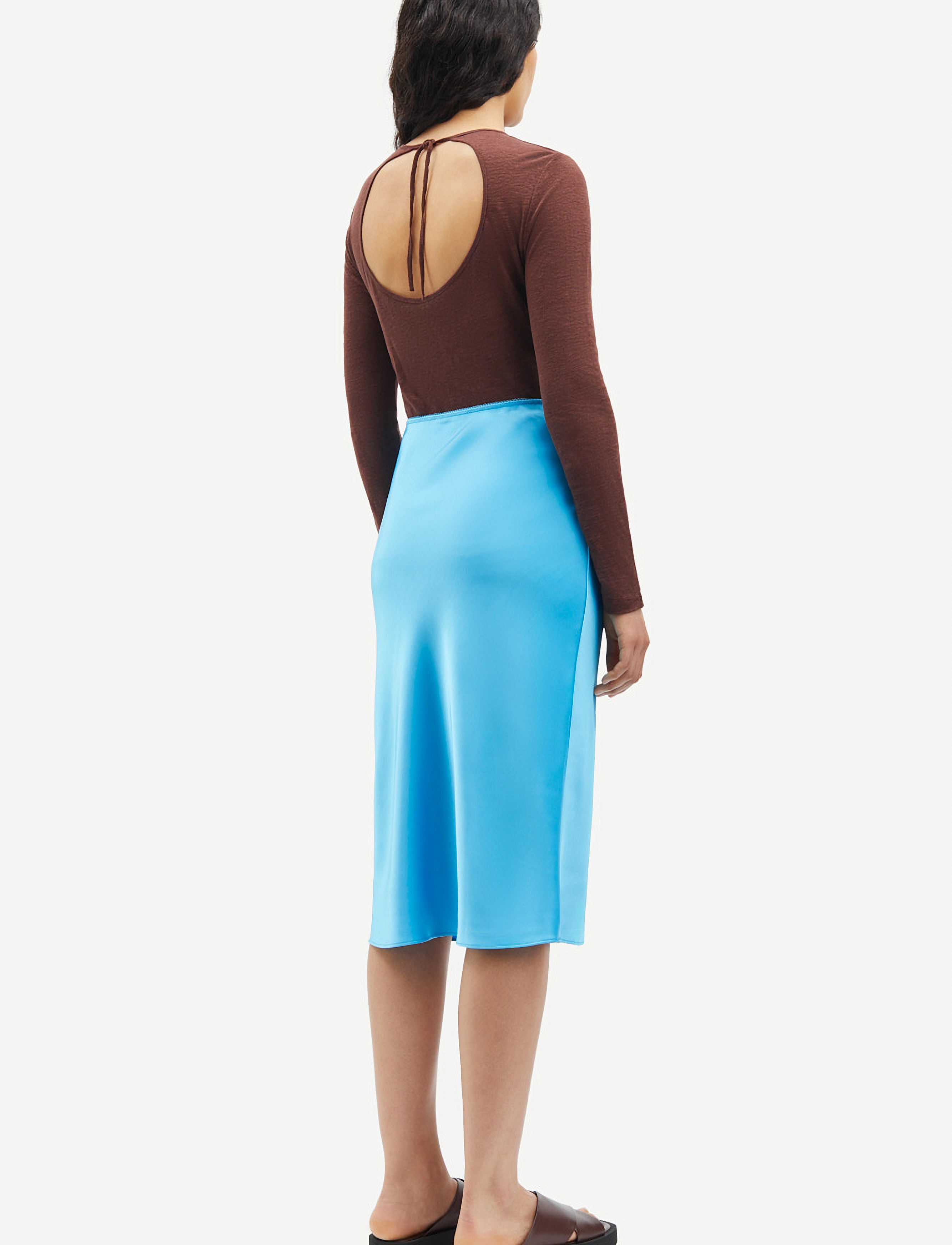 Samsøe Samsøe - Agneta skirt 12956 - midi röcke - swim cap - 3