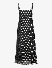 Samsøe Samsøe - Annah dress aop 14495 - sukienki na ramiączkach - black dot - 0