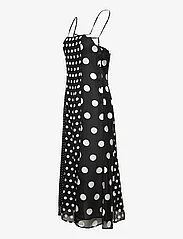 Samsøe Samsøe - Annah dress aop 14495 - slip-in jurken - black dot - 2