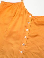 Samsøe Samsøe - Annah dress aop 14494 - sukienki na ramiączkach - grading orange - 5