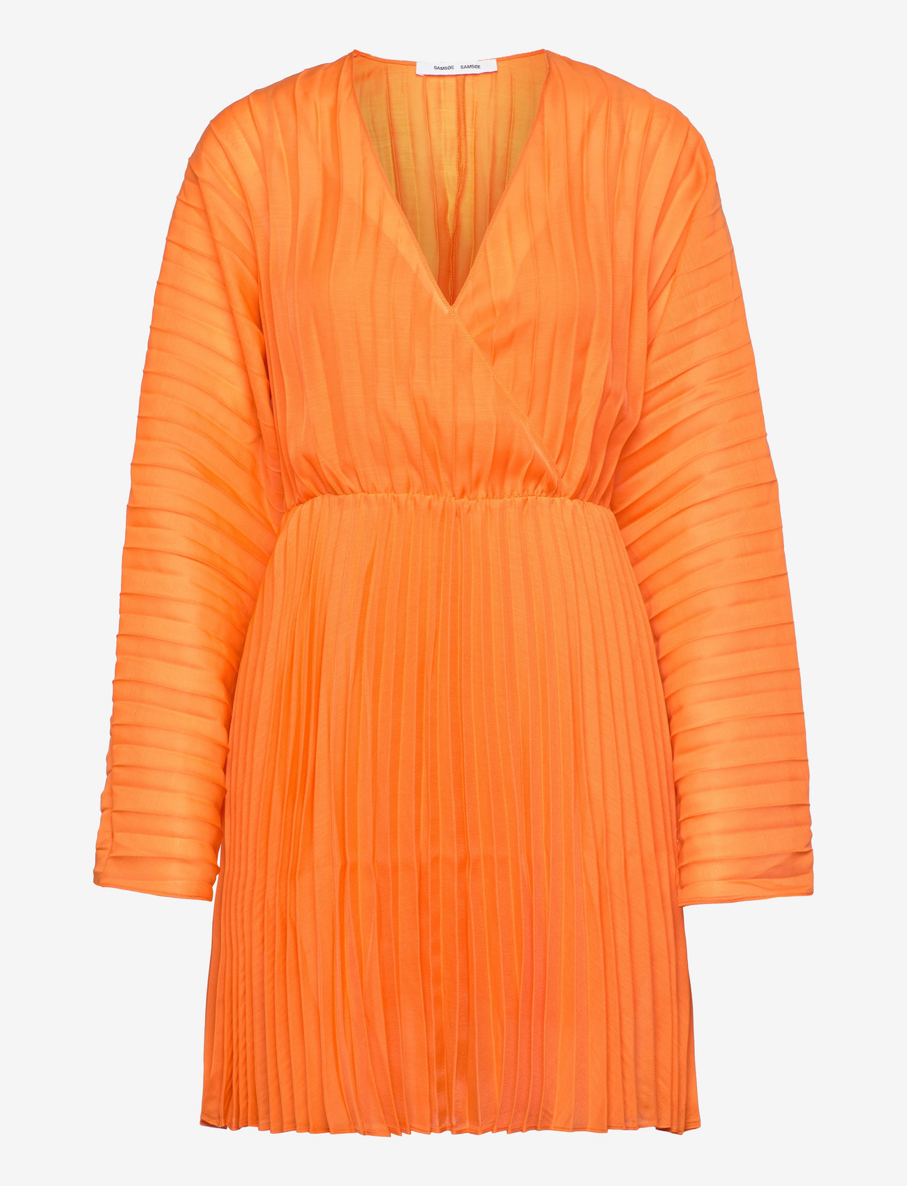 Samsøe Samsøe Annica v-n dress 14512 - Peokleidid - RUSSET ORANGE / orange