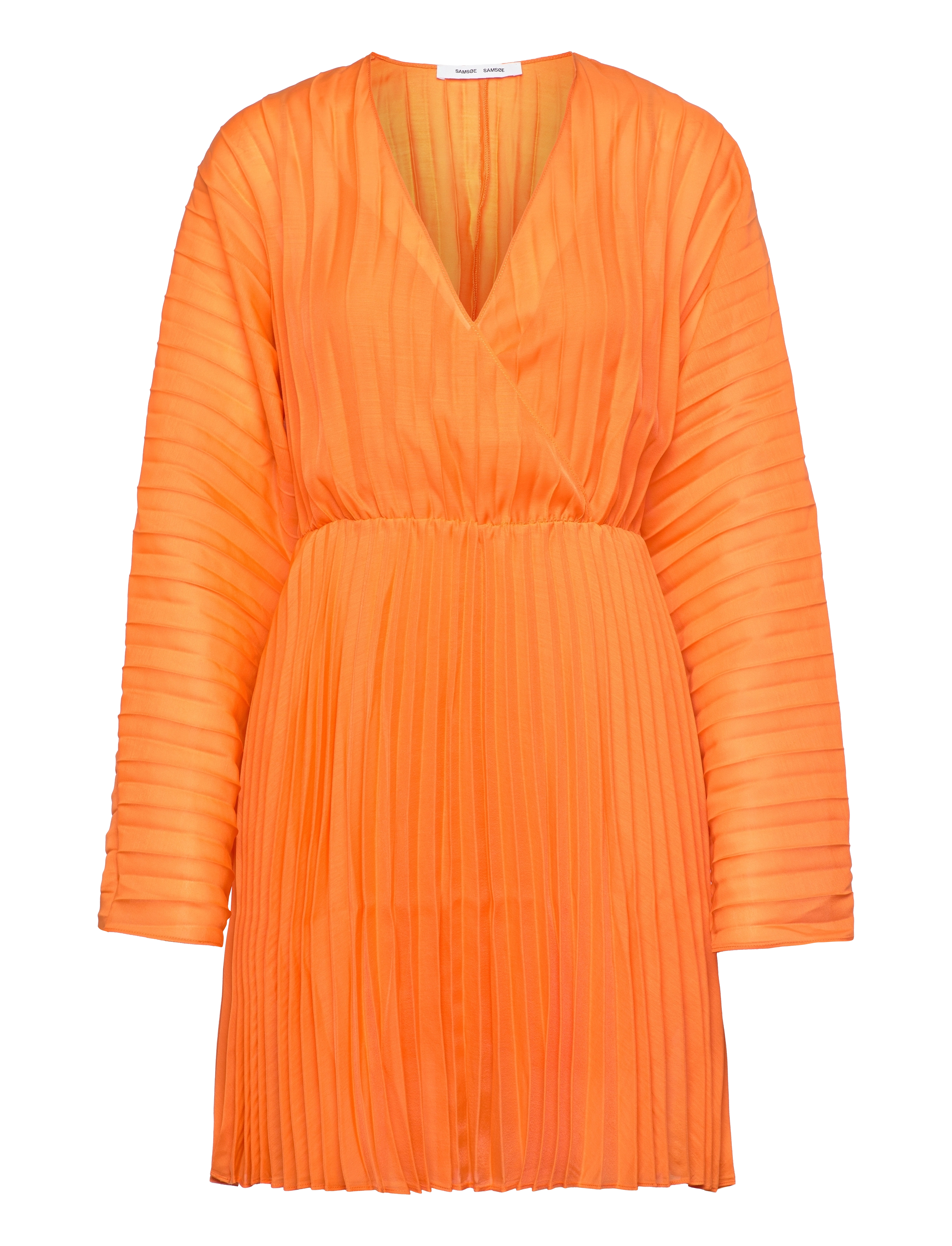 SAMSØE SAMSØE Annica V-N Kleid 14512 Orange - S - Damen