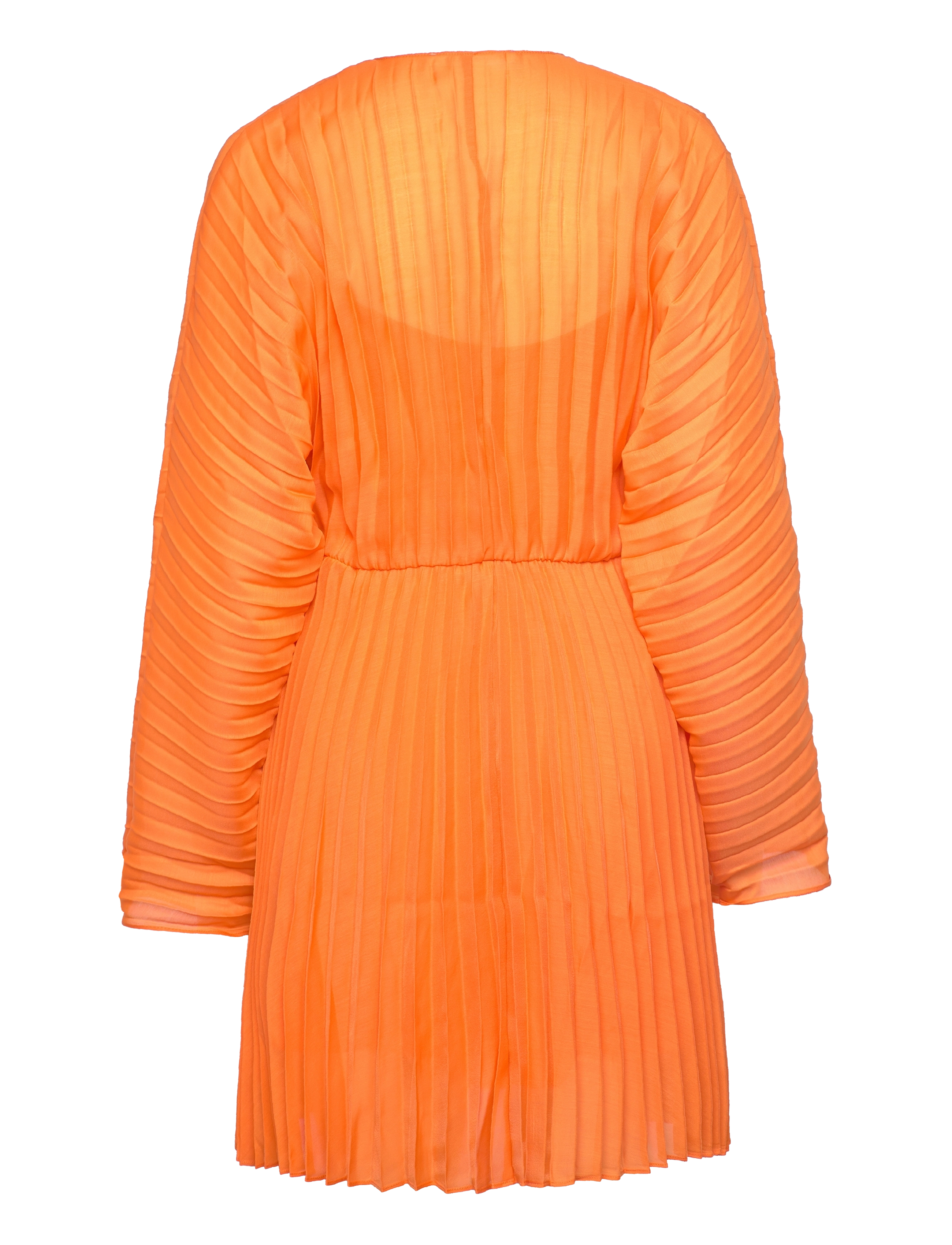 Samsøe Samsøe - Annica v-n dress 14512 - feestjurken - russet orange - 2