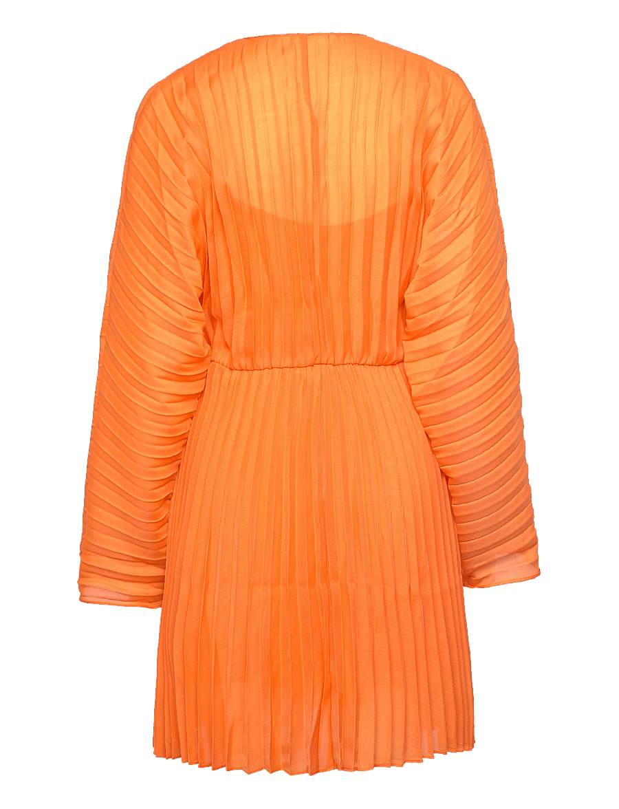 Samsøe Samsøe - Annica v-n dress 14512 - feestjurken - russet orange - 2