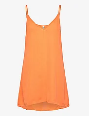 Samsøe Samsøe - Annica v-n dress 14512 - festklær til outlet-priser - russet orange - 2