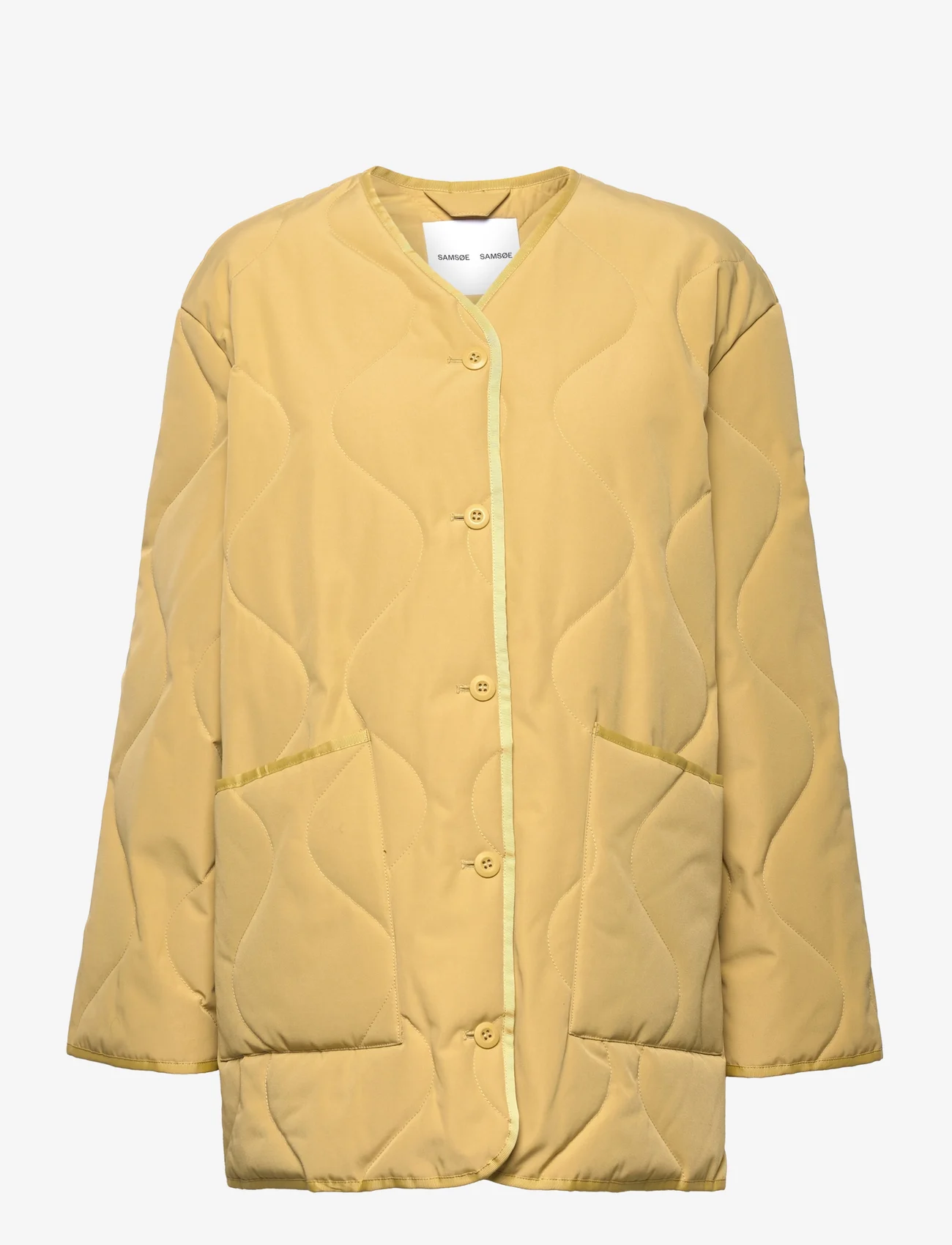 Samsøe Samsøe - Amazony jacket 14414 - quilted jackets - antique gold - 0