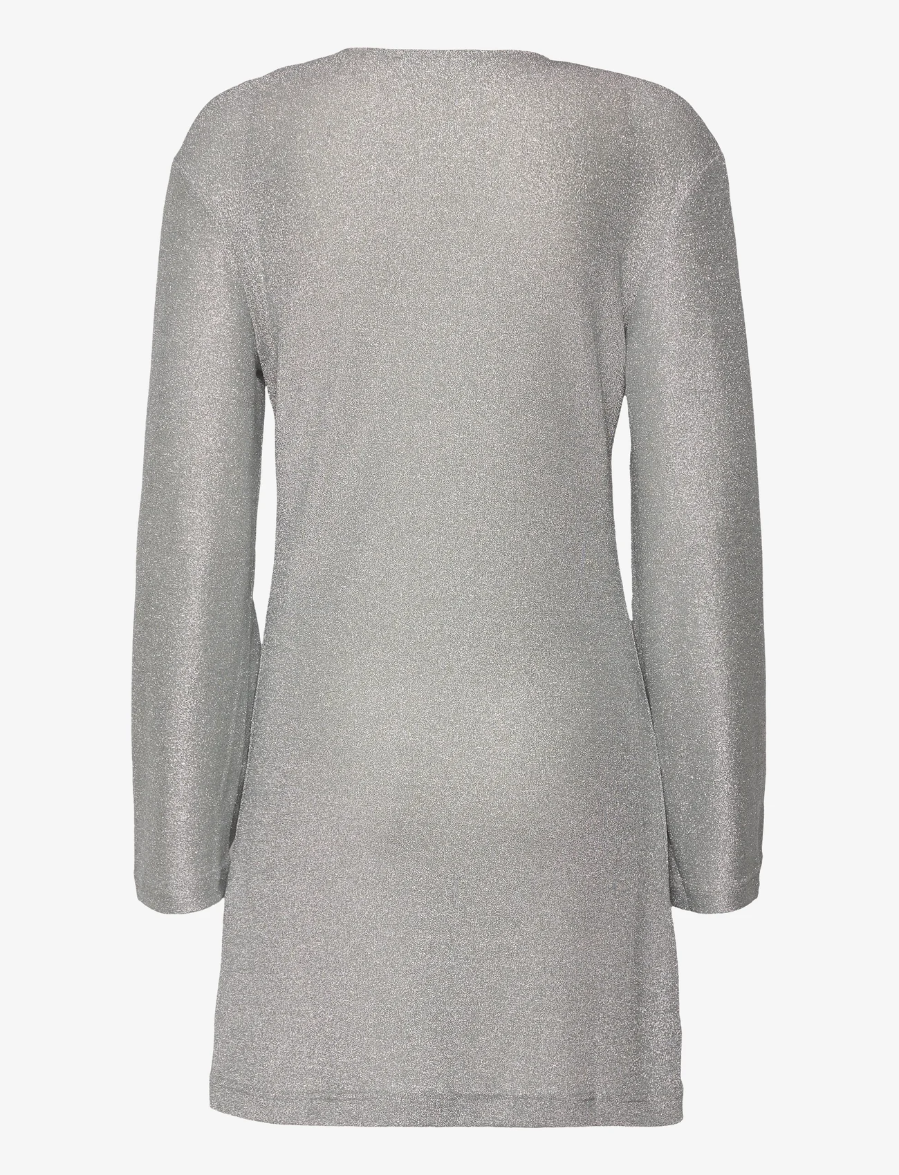 Samsøe Samsøe - Zenia short dress 14578 - sukienki koszulowe - silver - 1