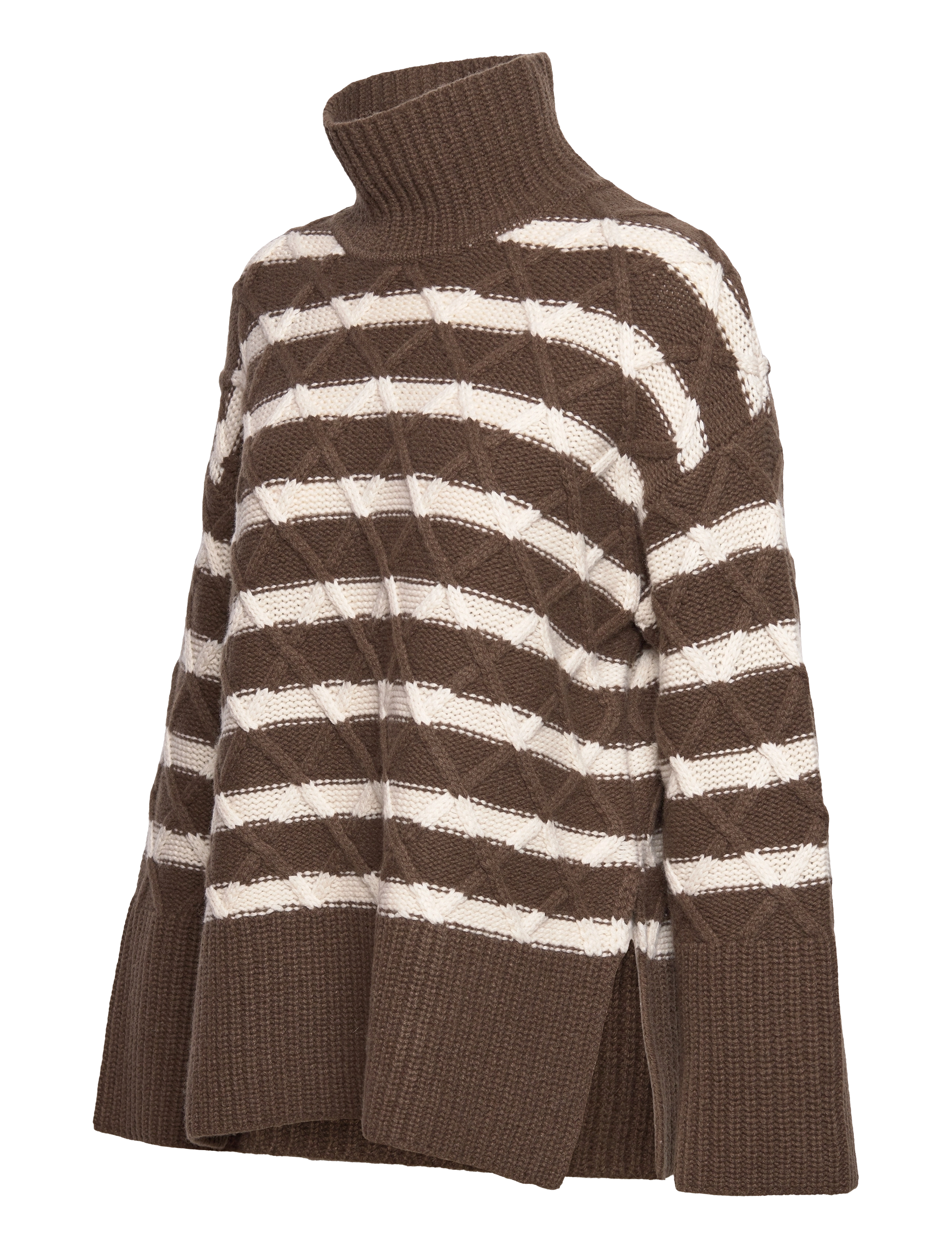 Samsøe Samsøe - Kassandra turtleneck 11250 - crocodile st. - 3