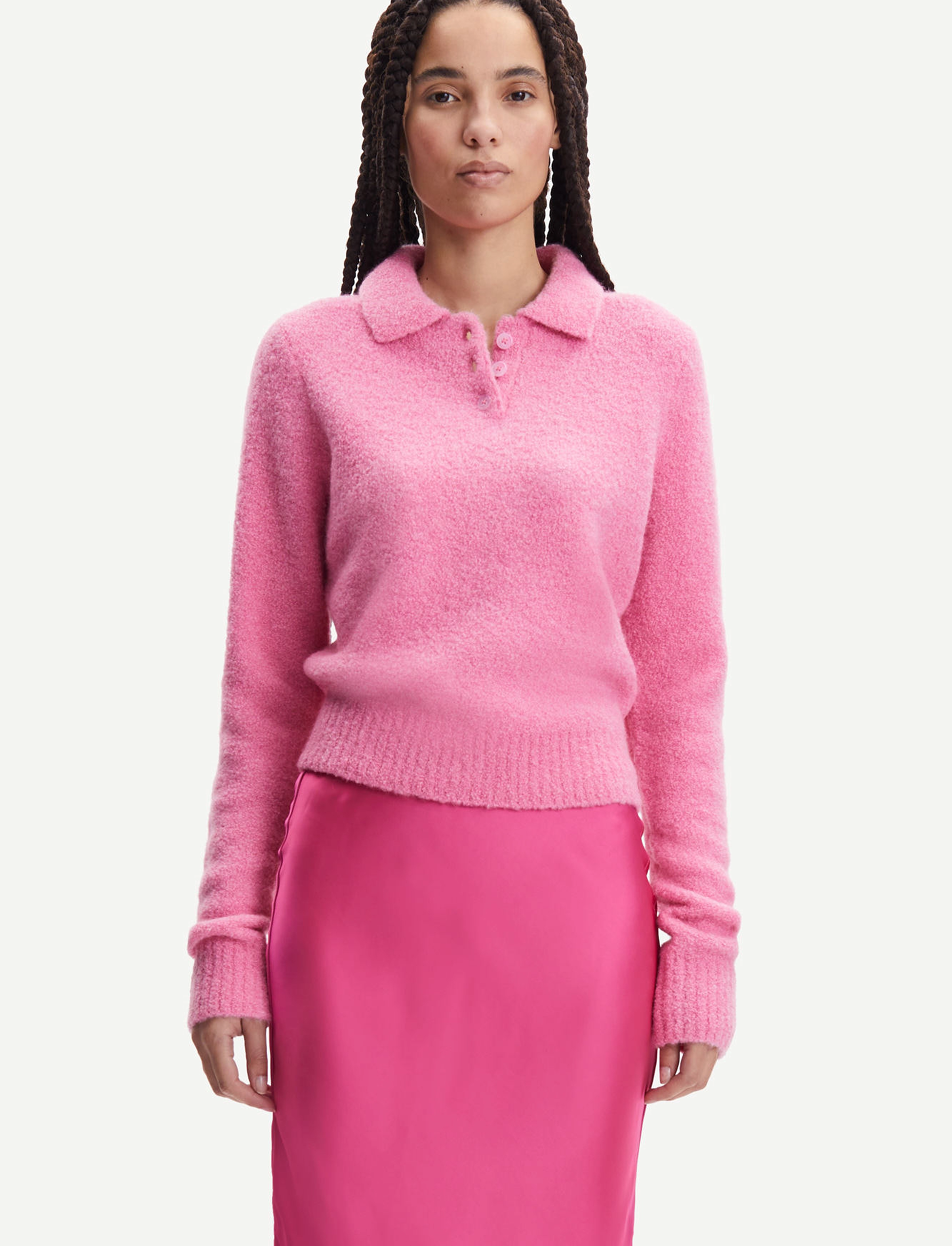 Samsøe Samsøe - Jessi polo 14464 - sachet pink - 2