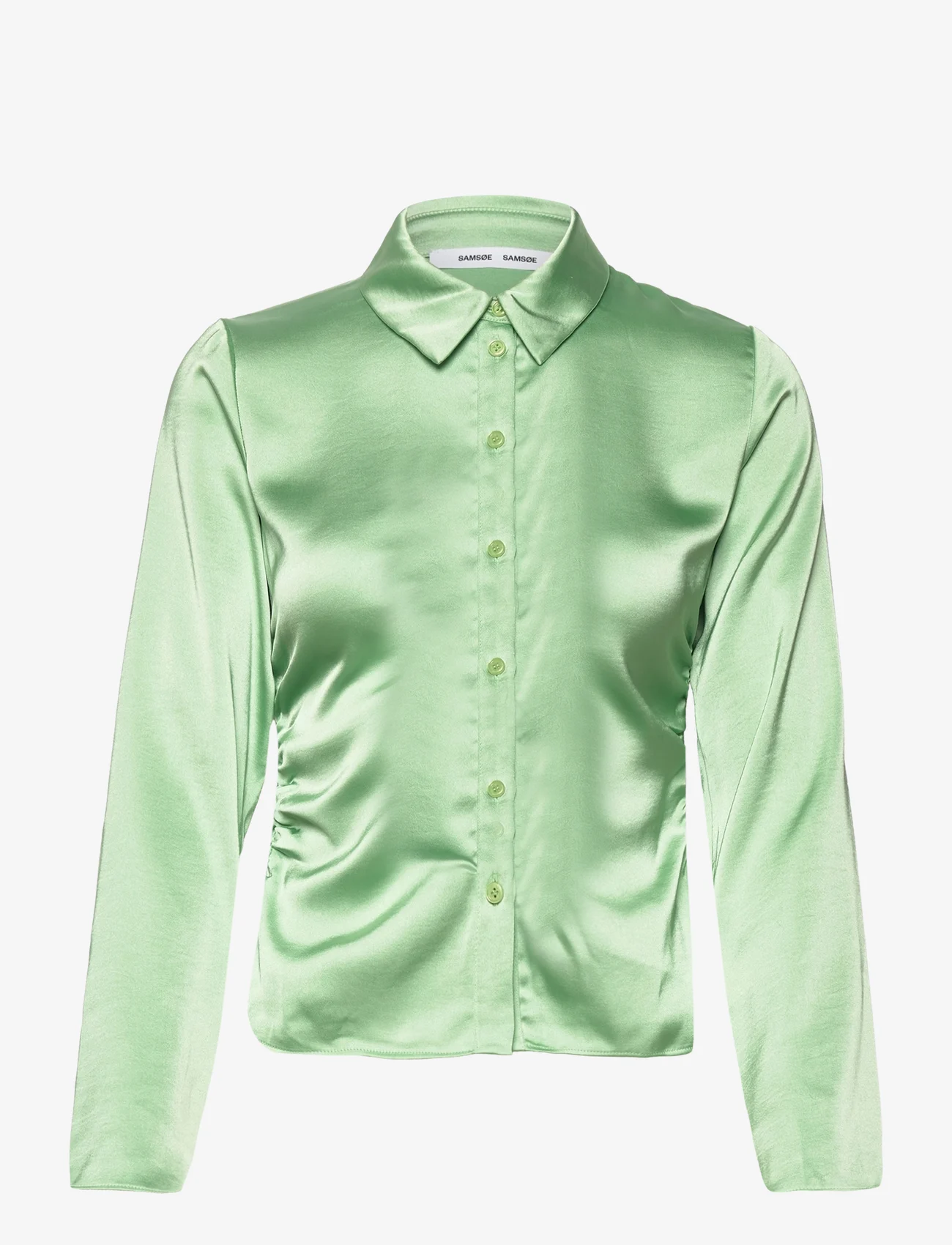 Samsøe Samsøe - Jolina shirt 14565 - langärmlige hemden - sprucestone - 0