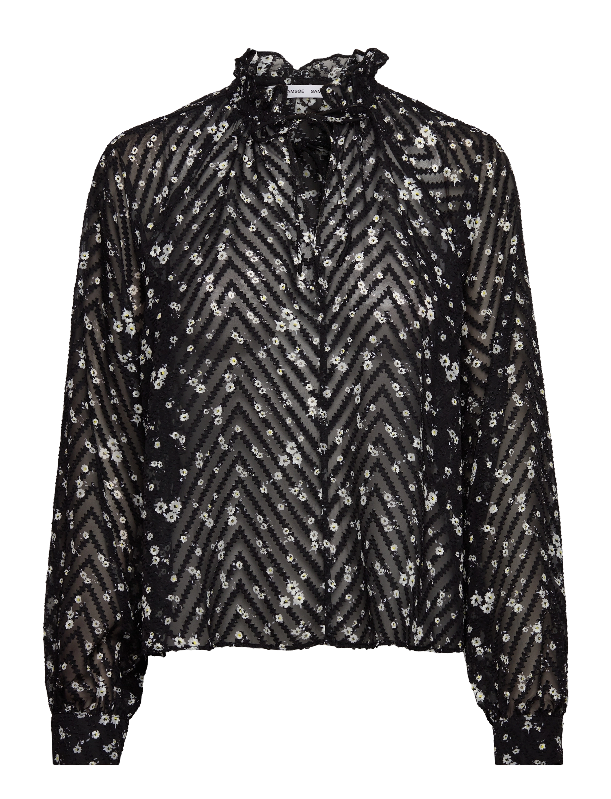 SAMSØE SAMSØE Karookhi Bluse 14573 Schwarz - XS - Damen