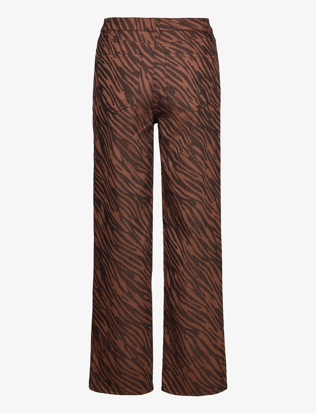 Samsøe Samsøe - Susanna trousers 14601 - bukser med lige ben - tiger - 1
