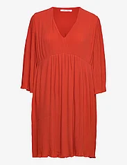 Samsøe Samsøe - Scarlet dress 6621 - t-shirt-kleider - pureed pumpkin - 0