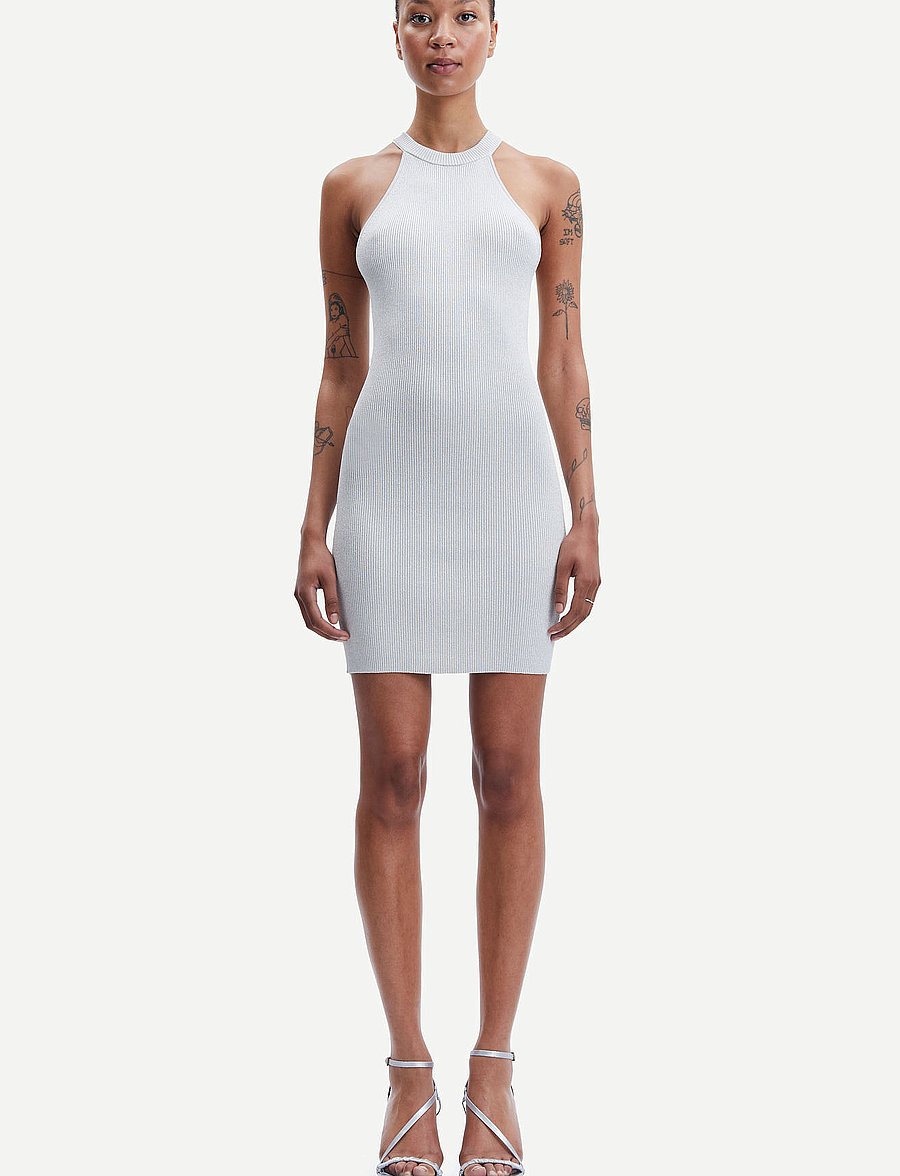 Samsøe Samsøe - Ashli dress 14628 - etuikleider - nimbus mel. - 0
