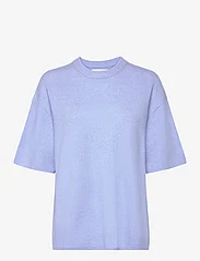Samsøe Samsøe - Megan t shirt 14709 - trøjer - blue heron - 0