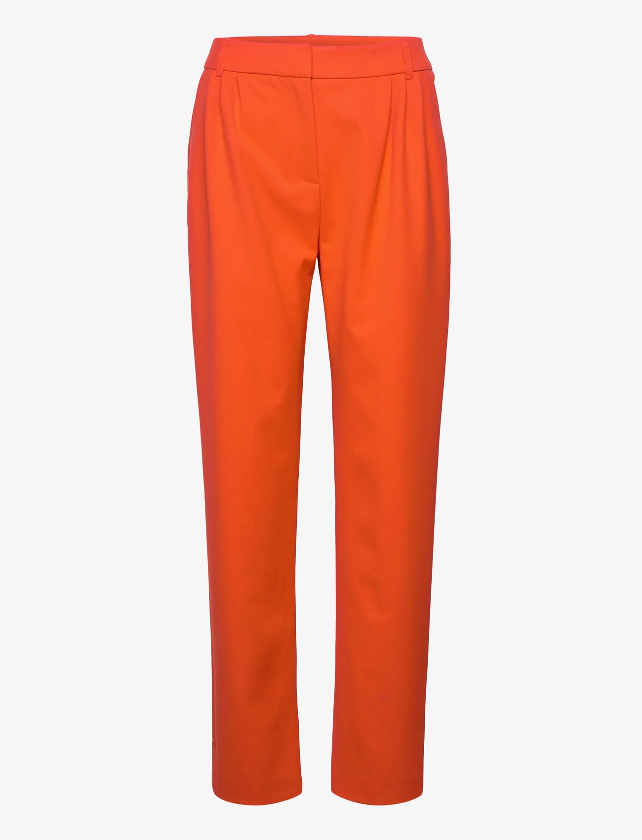 Samsøe Samsøe - Meme Trousers 13103 - broeken med straight ben - orange.com - 0