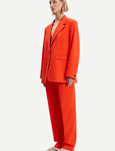 Samsøe Samsøe Meme Trousers 13103 - Bikses ar taisnām starām - ORANGE.COM / orange