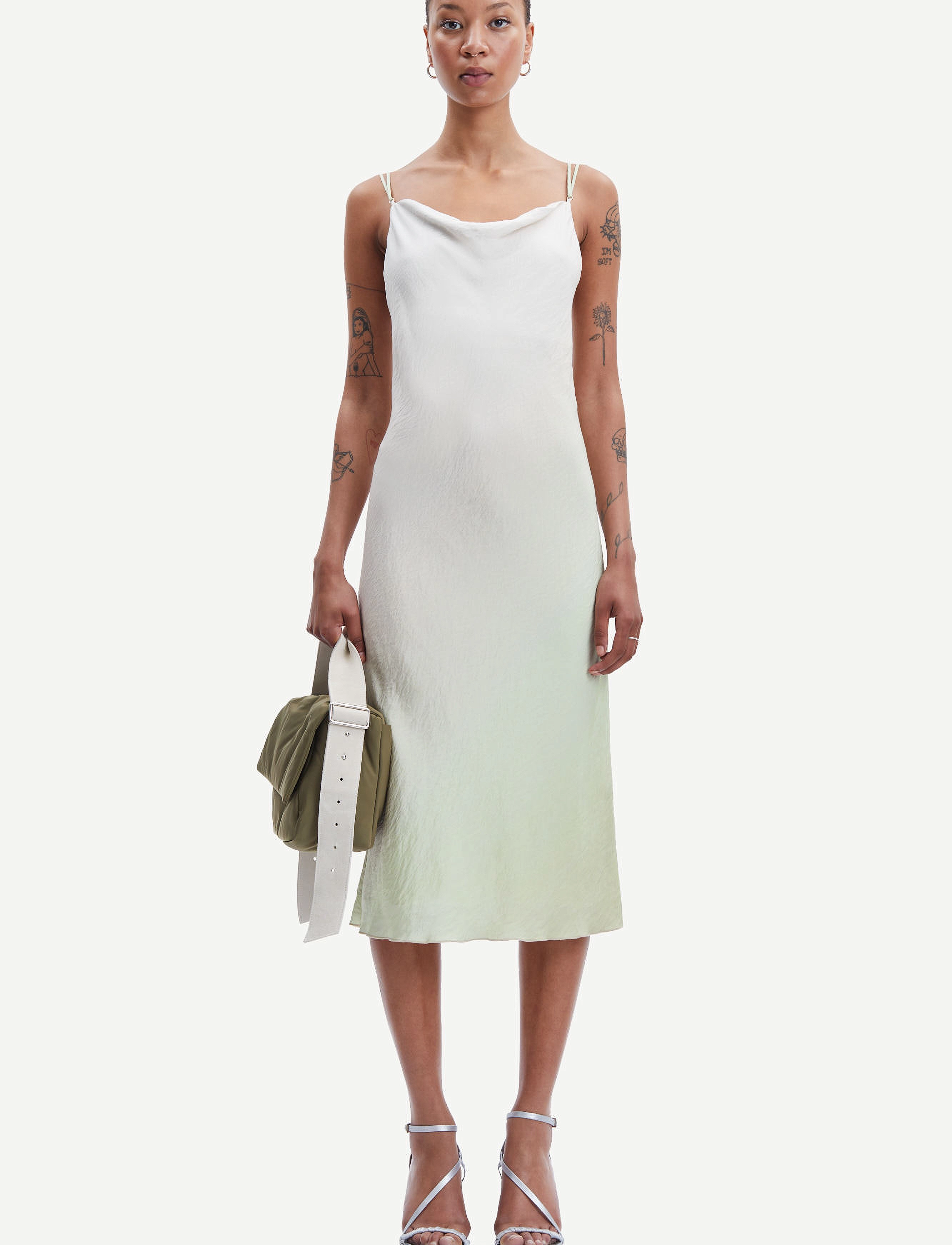 Samsøe Samsøe Fredericka long dress 14639 - Kjoler - OMBRE / beige