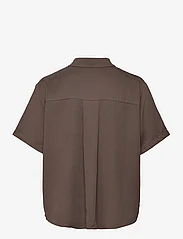 Samsøe Samsøe - Alfrida shirt 14639 - kortærmede skjorter - major brown - 1