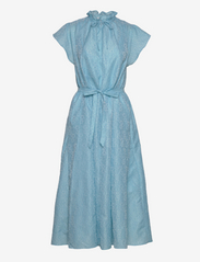 Karookh long dress 14646 - BLUE TOPAZ