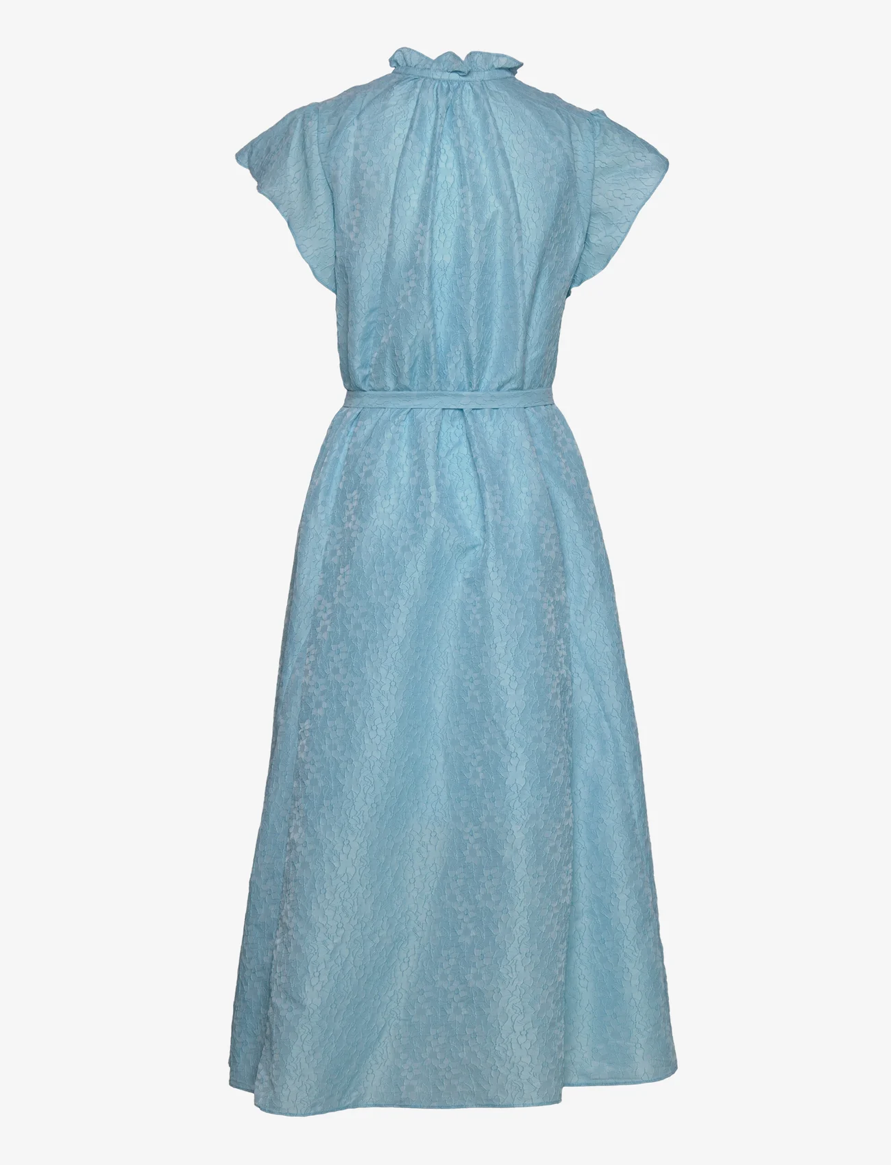 Samsøe Samsøe - Karookh long dress 14646 - festkläder till outletpriser - blue topaz - 1