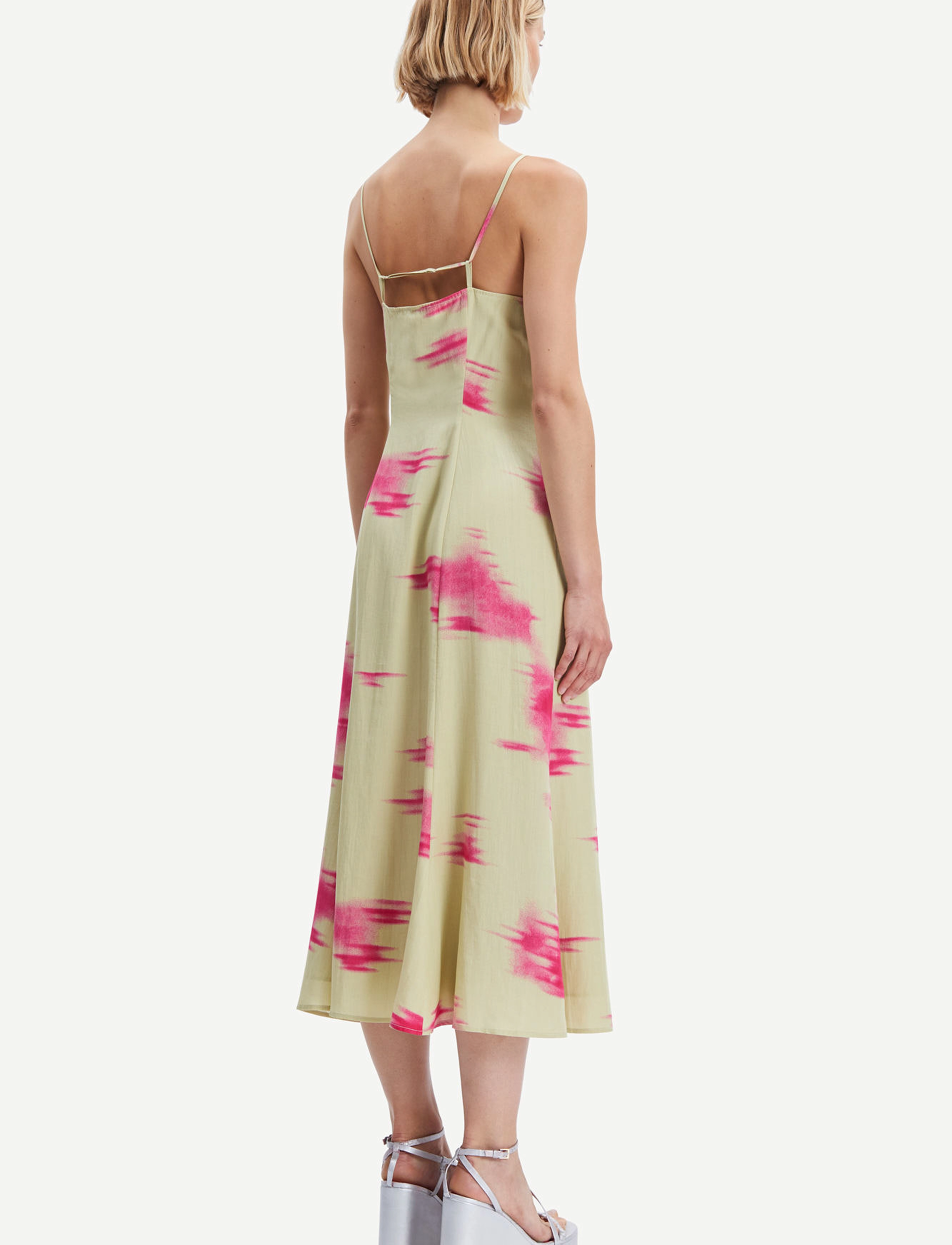 Samsøe Samsøe - Annah dress 14638 - festkjoler - tie sage - 4